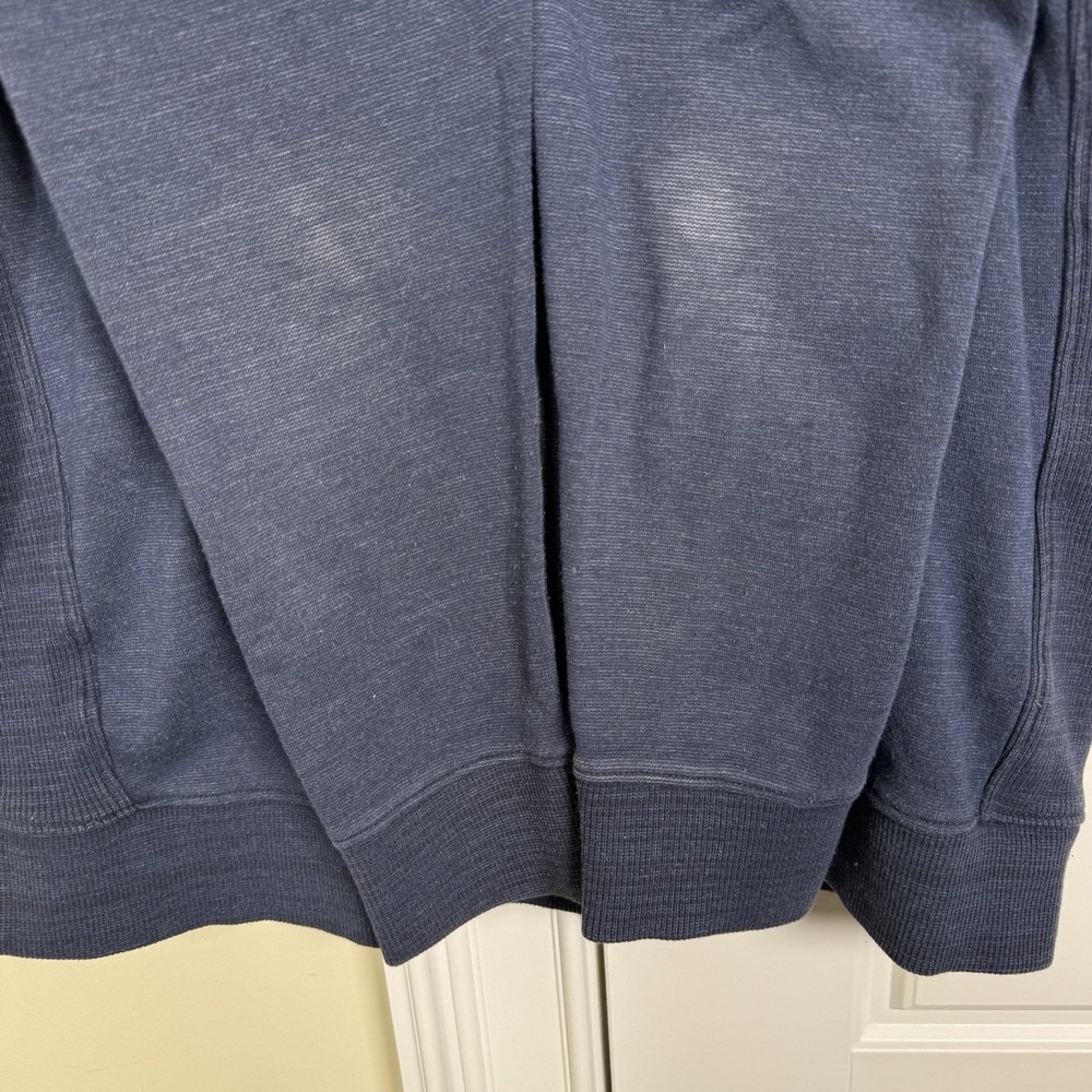 Mountain Hardwear Sweatshirt Mens Medium Blue Crewneck Pullover Pockets Workwear - Picture 7 of 10
